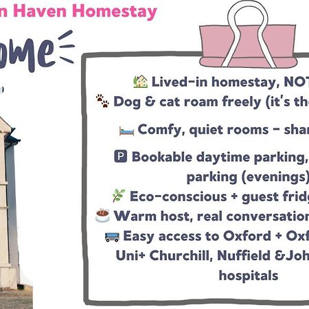 Headington Haven Homestay Oxford Buitenkant foto