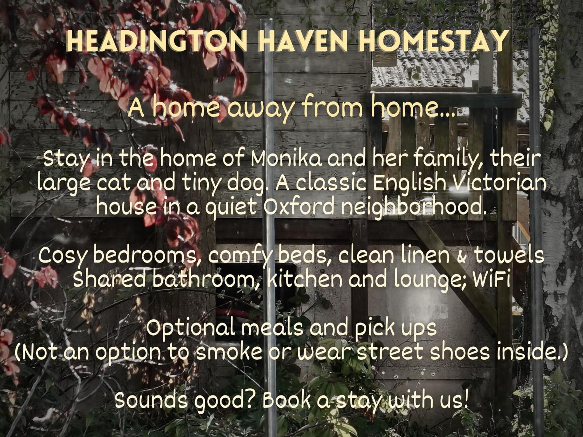 Headington Haven Homestay Oxford Buitenkant foto