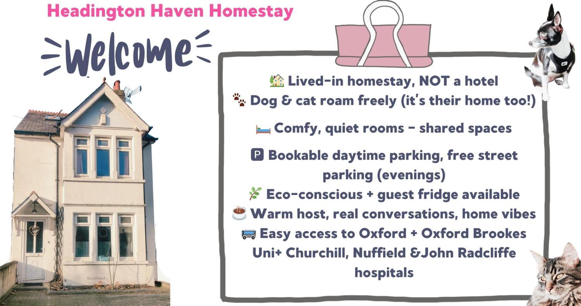 Headington Haven Homestay Oxford Buitenkant foto